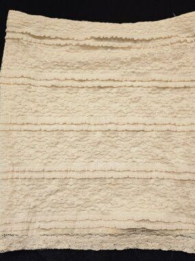 Lace Mini Skirt with Ruffle Layers